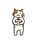 茶ぶちねこ（個別スタンプ：38）
