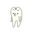 歯文字キャラクター(その1)（個別スタンプ：1）