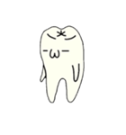 歯文字キャラクター(その1)（個別スタンプ：5）