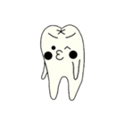 歯文字キャラクター(その1)（個別スタンプ：11）