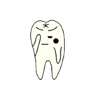 歯文字キャラクター(その1)（個別スタンプ：12）