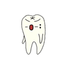 歯文字キャラクター(その1)（個別スタンプ：13）