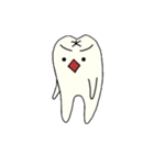 歯文字キャラクター(その1)（個別スタンプ：26）