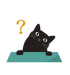 黒猫のルル（個別スタンプ：3）