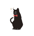 黒猫のルル（個別スタンプ：7）