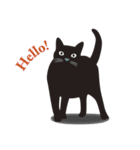 黒猫のルル（個別スタンプ：12）