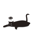 黒猫のルル（個別スタンプ：15）