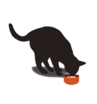 黒猫のルル（個別スタンプ：17）