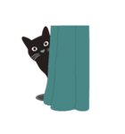 黒猫のルル（個別スタンプ：28）