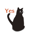 黒猫のルル（個別スタンプ：33）