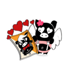 Happy ＆ Happy girl（個別スタンプ：20）