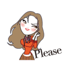 Miss C's Fashion Talk（個別スタンプ：9）