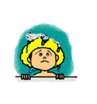 手描き あの頃スタンプ（個別スタンプ：21）
