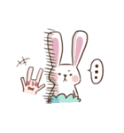 ラビとレジ袋くん（個別スタンプ：4）