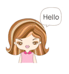 女の子のファッション（個別スタンプ：3）
