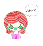 女の子のファッション（個別スタンプ：8）