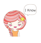 女の子のファッション（個別スタンプ：30）