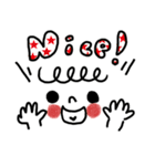 手書き♪顔文字スタンプ（個別スタンプ：30）