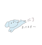 女の子と子犬（個別スタンプ：16）