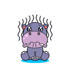 Jumbo - the big ＆ cute hippo -（個別スタンプ：9）