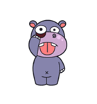 Jumbo - the big ＆ cute hippo -（個別スタンプ：16）