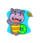Jumbo - the big ＆ cute hippo -（個別スタンプ：33）