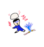 がんばれ消防団員 (操法大会version)（個別スタンプ：25）