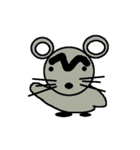 まゆげな生き物（個別スタンプ：1）