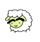 まゆげな生き物（個別スタンプ：8）