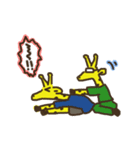 マラソンなキリン（個別スタンプ：2）