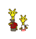 マラソンなキリン（個別スタンプ：25）