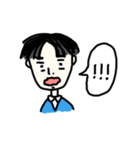 ゆるい男性（個別スタンプ：20）