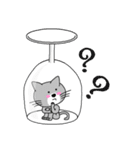 グラにゃん（グラスにゃんこ）（個別スタンプ：30）