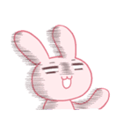 女子力の高いうさぎ（個別スタンプ：40）