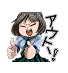 小銭をわけて！言い訳系女子スタンプ！！（個別スタンプ：1）
