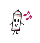 色えんぴつ君（個別スタンプ：2）