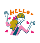 恋する働く女子（個別スタンプ：1）