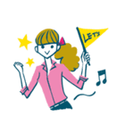 恋する働く女子（個別スタンプ：3）