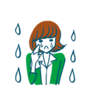 恋する働く女子（個別スタンプ：21）
