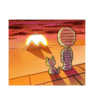 A Day of Mummy（個別スタンプ：18）