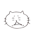 変顔ねこ。（個別スタンプ：2）