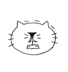 変顔ねこ。（個別スタンプ：5）