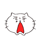 変顔ねこ。（個別スタンプ：8）