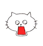 変顔ねこ。（個別スタンプ：14）