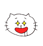 変顔ねこ。（個別スタンプ：25）