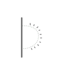 左からアザラシ（個別スタンプ：6）