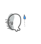 左からアザラシ（個別スタンプ：38）