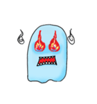 "OMO" Ghost Trainee Expression（個別スタンプ：22）