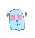 "OMO" Ghost Trainee Expression（個別スタンプ：23）