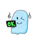 "OMO" Ghost Trainee Expression（個別スタンプ：28）